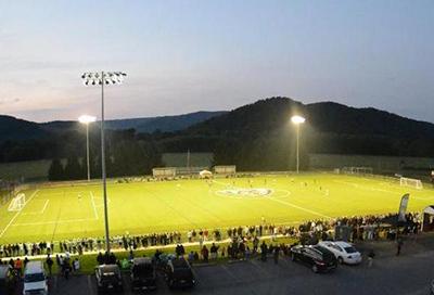 The main turf field of the Marra Athletics Fields Complex